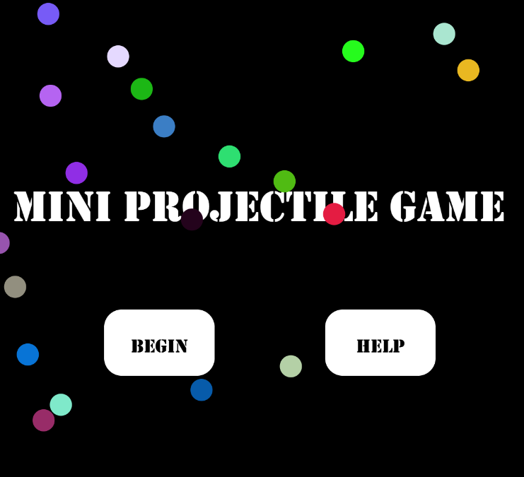 projectileGame